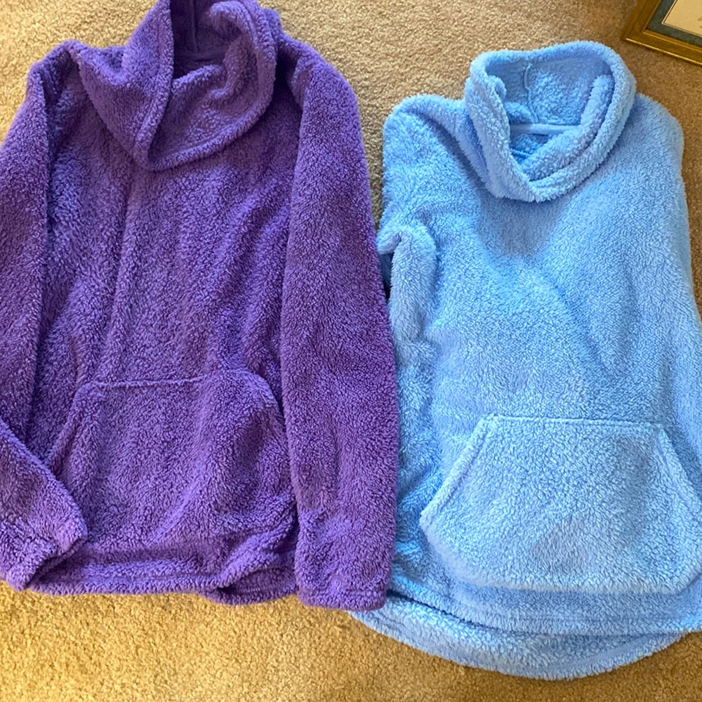 2 girls warm sweaters size 16-18